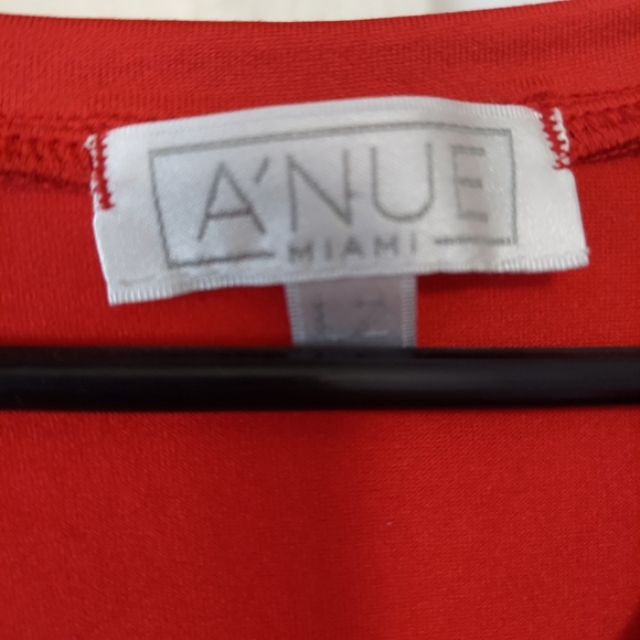 Red A'NUE Miami Top - Picture 3 of 3